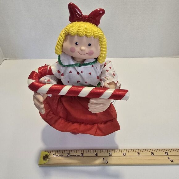 1994 Mr. Christmas Santa's Tree‎ Trimmers Animated Ladder Replacement Part Girl - Picture 8 of 8